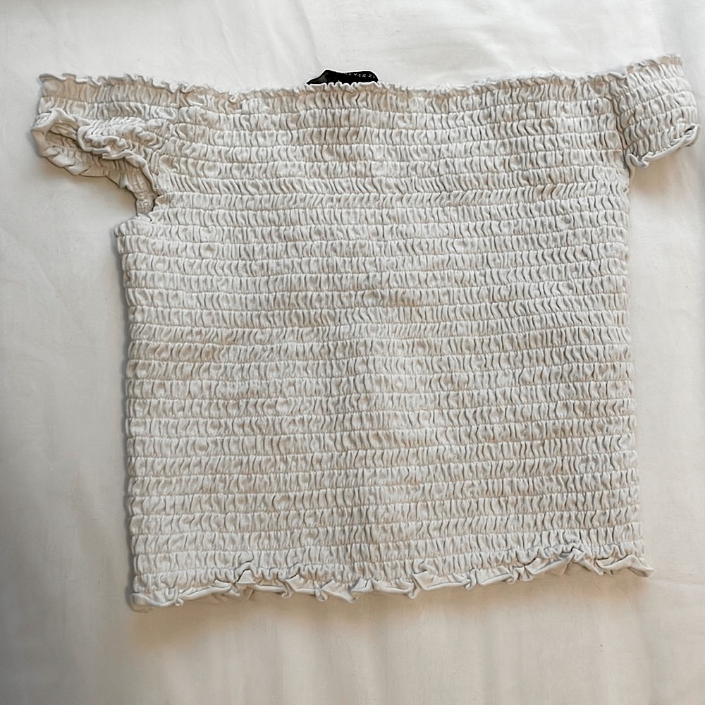 WHITE TUBE TOP